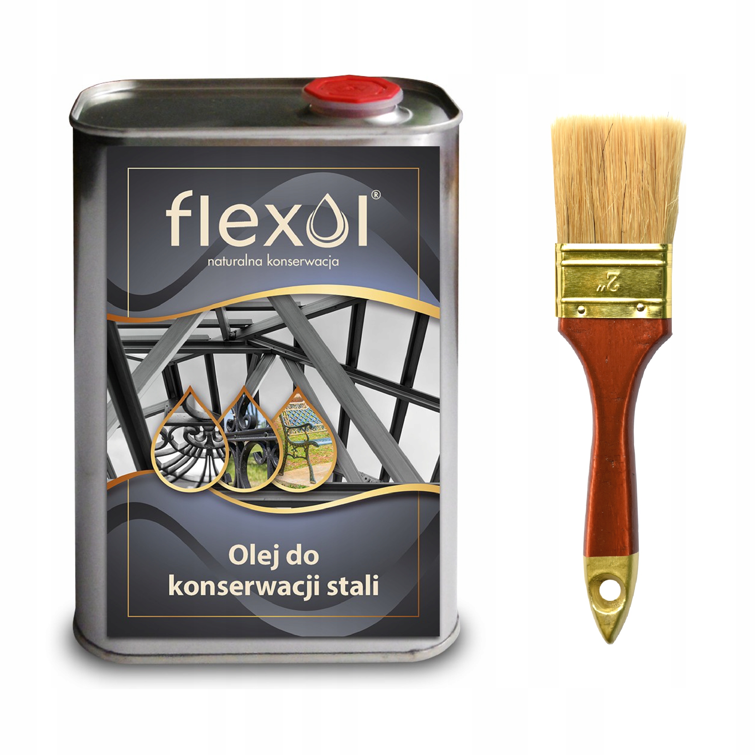 

Flexol Olej Do Konserwacji Stali Naturalny 1 Litr