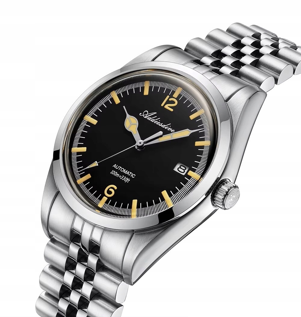 Masivní, Automatický Diverový Strojek Seiko NH35A, Addiesdive