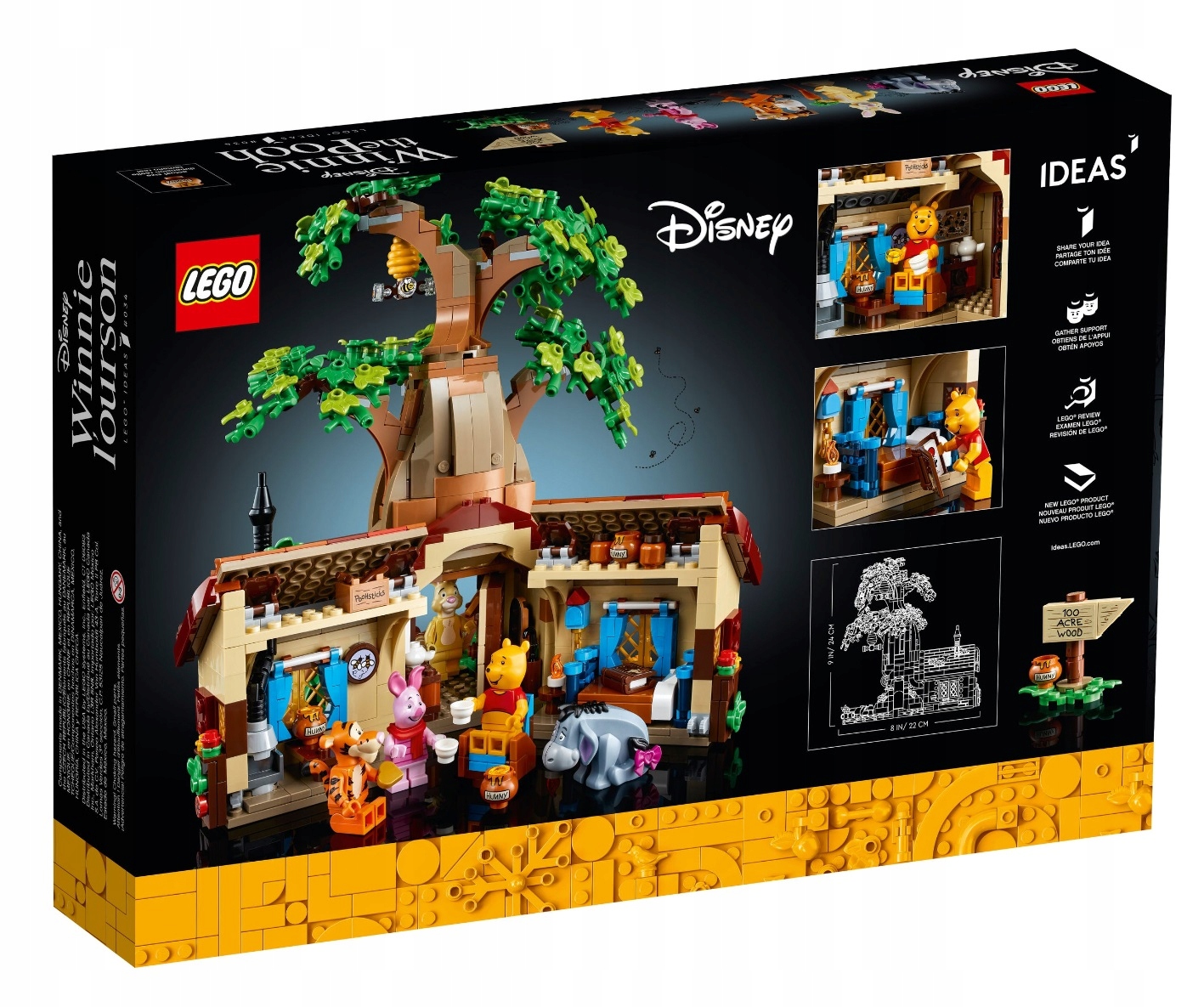 LEGO Ideas 21326 Kubuś Puchatek UNIKAT Marka LEGO