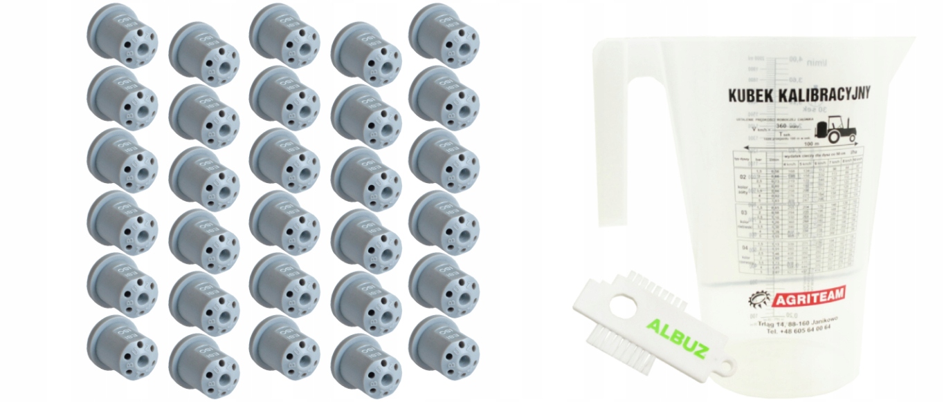 КОМПЛЕКТ НАСАДОК ДЛЯ БАЛКИ 15M ESI 110 06 ALBUZ + БЕЗКОШТОВНО