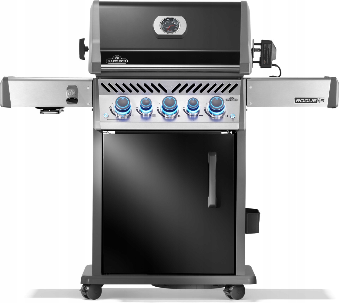 Plynový gril Rogue 425 Pro-s černý s rotiserii