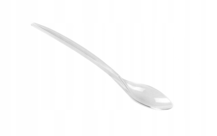 

Łyżeczki Plastikowe Fingerfood Transparentne x50