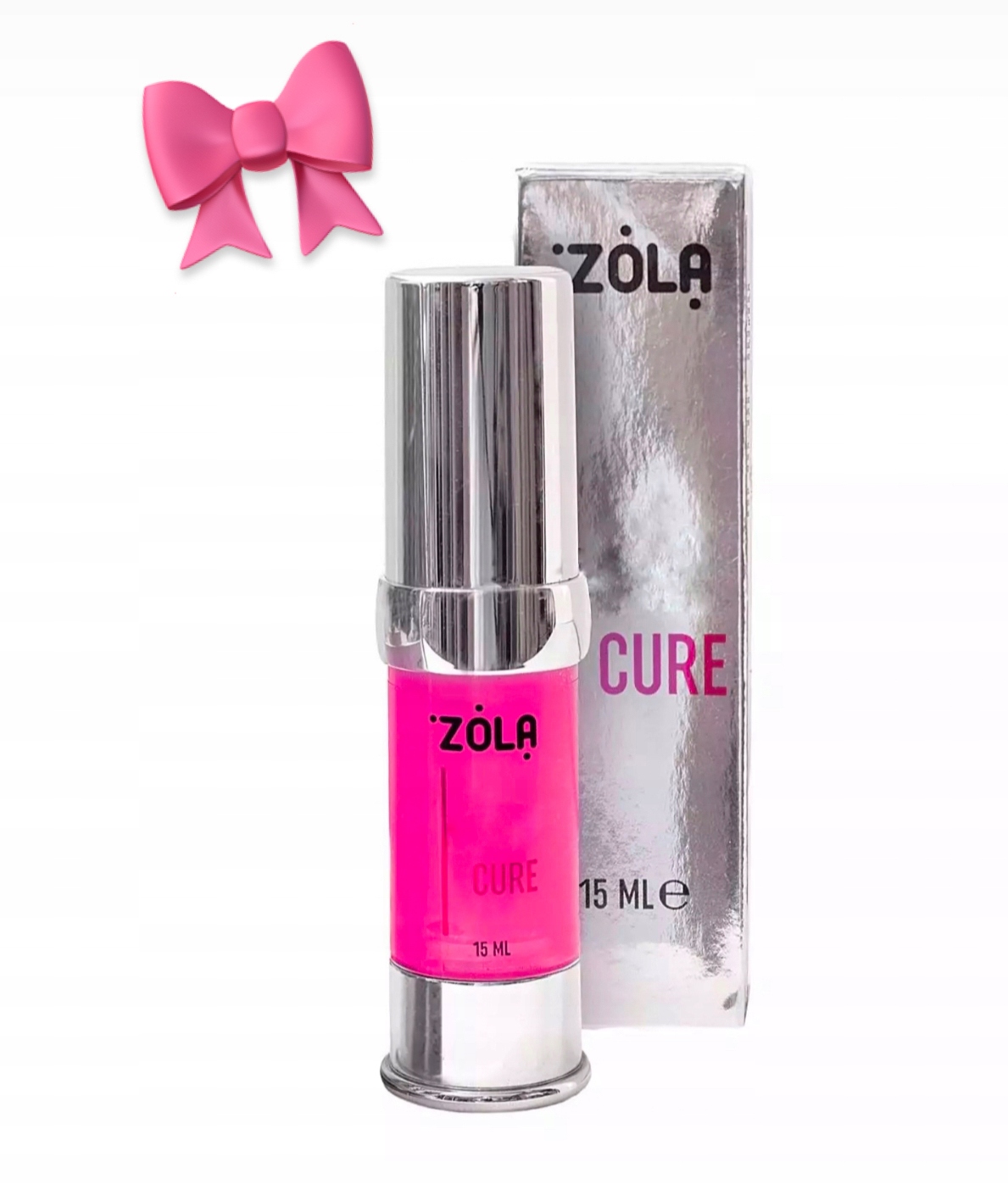 Zola růžová maska s kondicionérem na řasy a obočí 15 ml