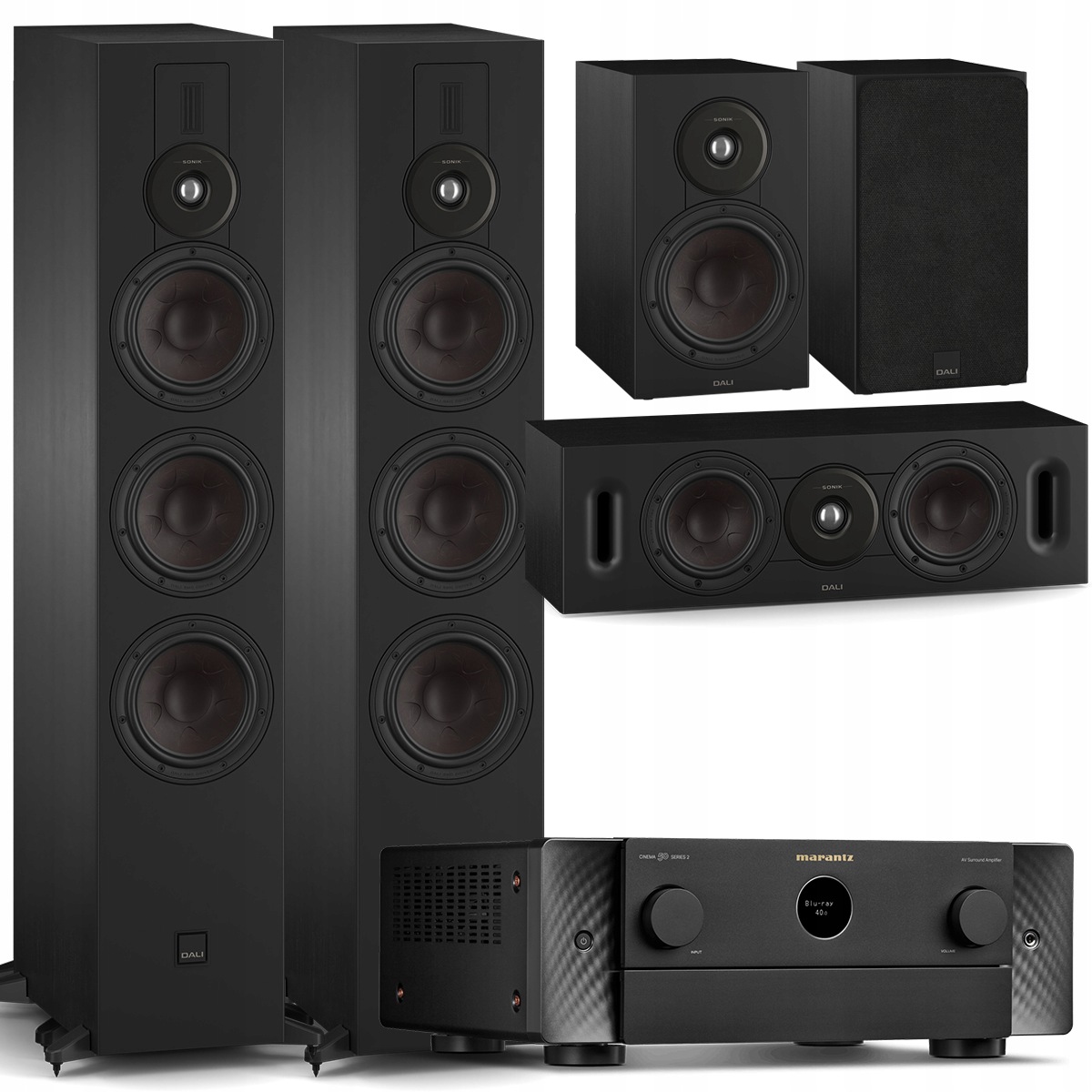 Dali Sonik 9 3 Cinema Marantz Cinema 50 9.4 8K Ultra Hd Heos Atmos