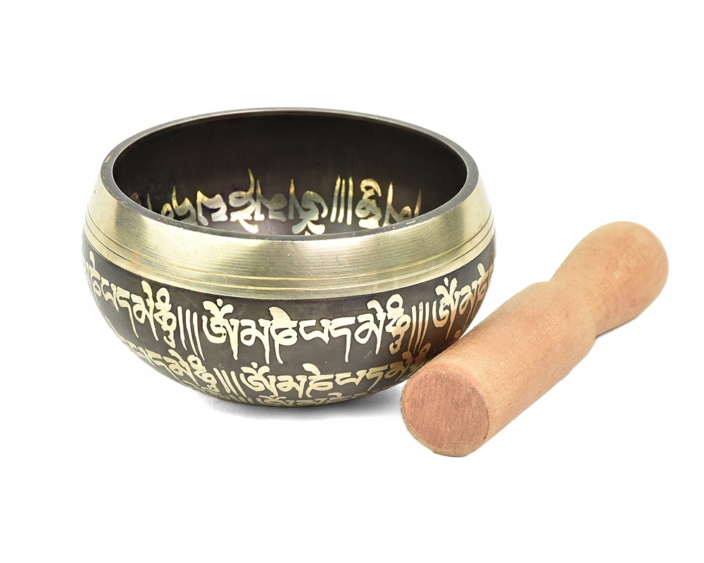 Tibetská mísa s paličkou č. 155 zdobená 310 g