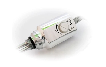 Volux elektrický koupelnový ohřívač 1200 W s termostatem, chrom RD10.1200CH