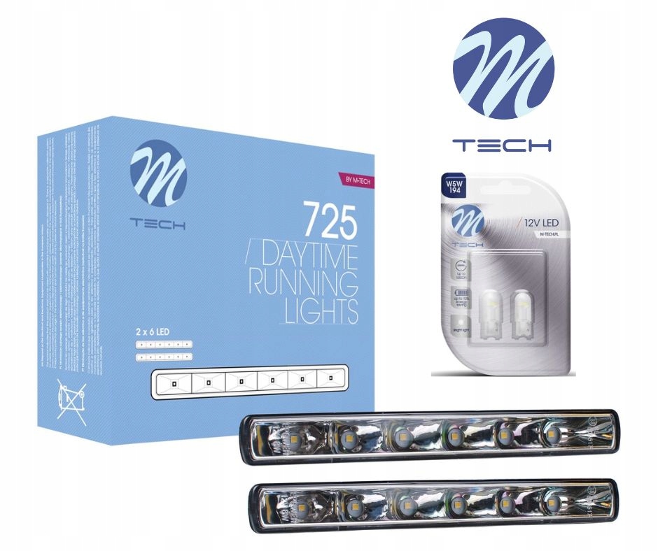 LDO725 - Дневные ходовые огни DRL одобрение LED FIAT PANDA