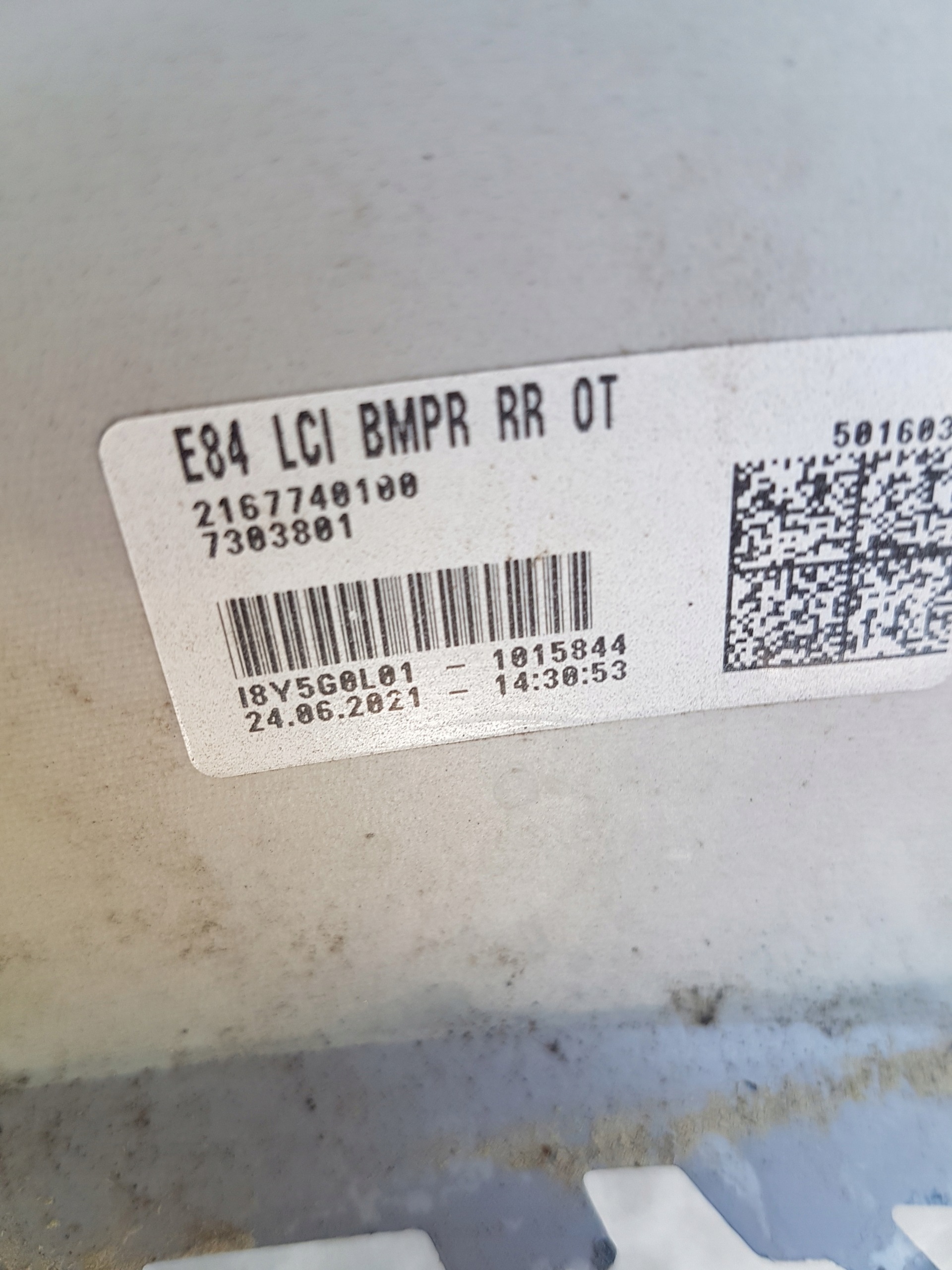Stoßstange hinten BMW X1 E84 LCI