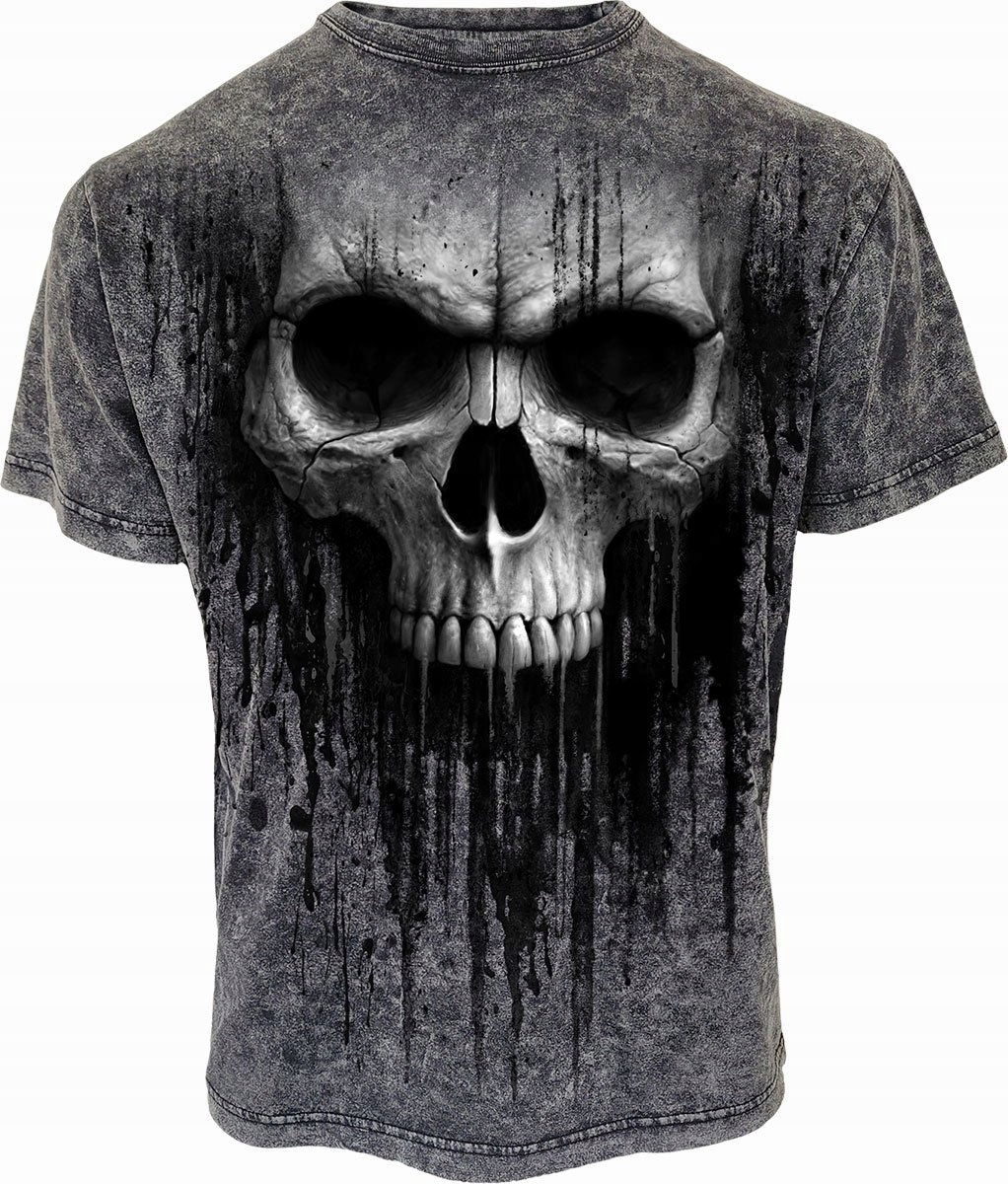 Tričko Acid Skull Spiral S