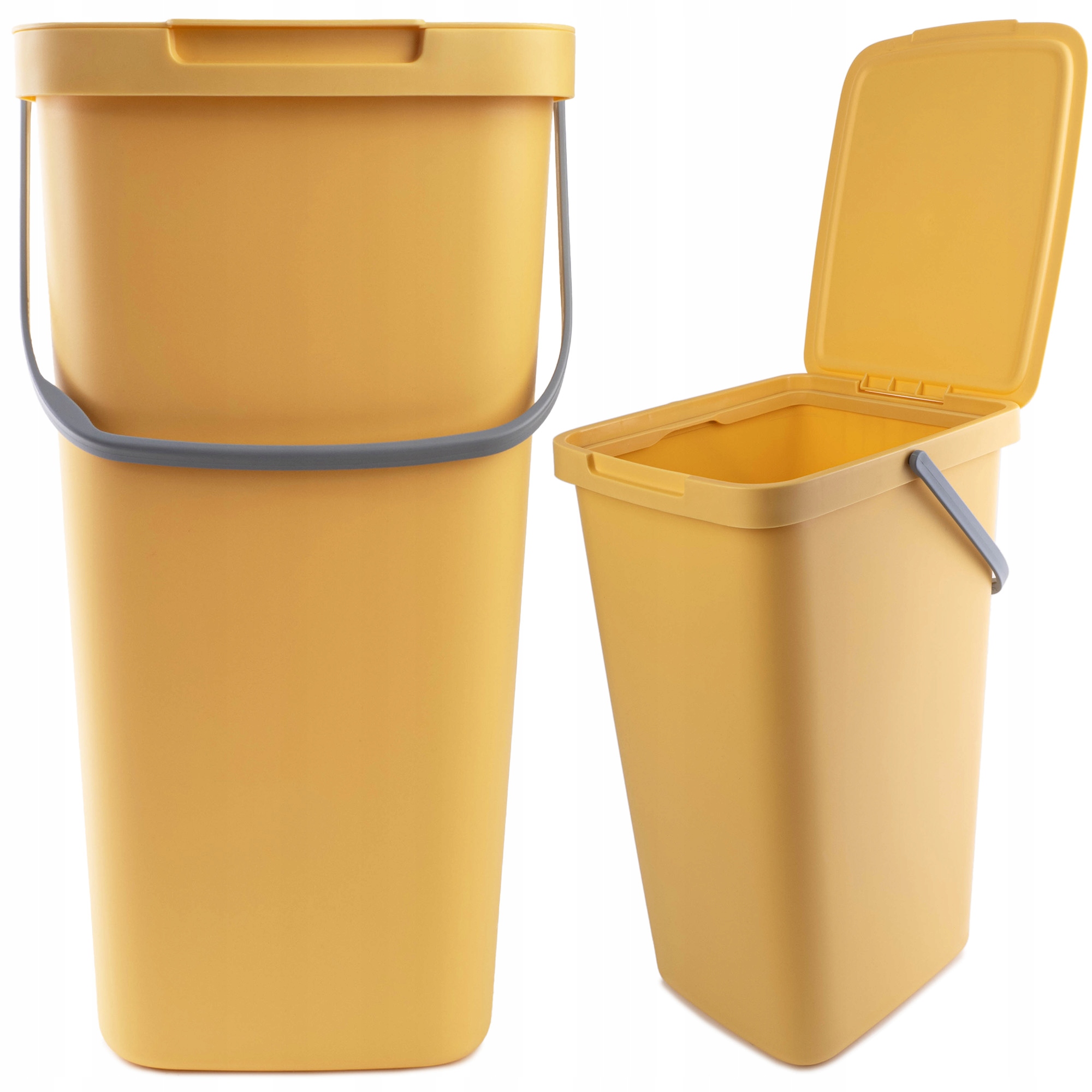 Levně Odpadkový Koš Nádoba Na Odpad 25L Kyblík Na Třídění S Uchem