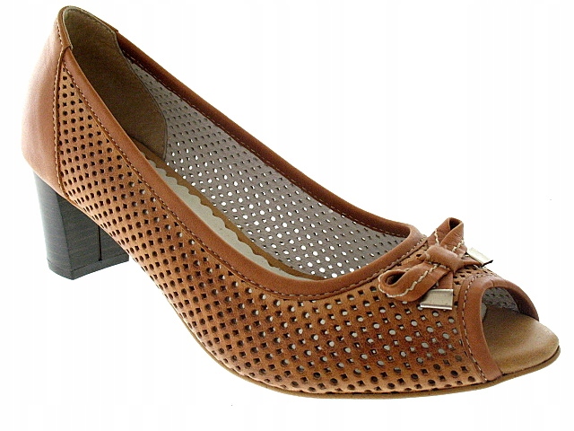 

Skórzane sandały Damskie obuwie Polskie Abil 37