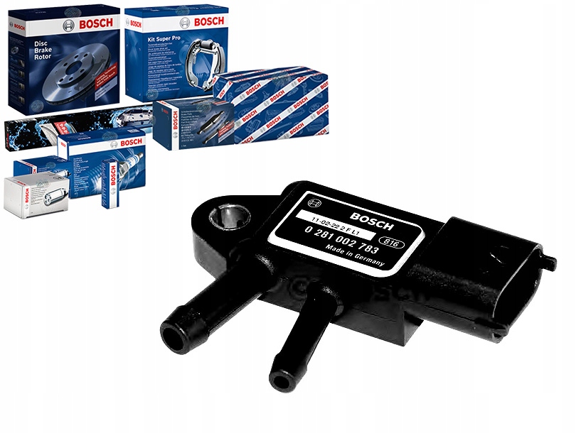 BOS/0 281 - ДАТЧИК ДАВЛЕНИЯ BOSCH. ВЫХЛОПНЫЕ ГАЗЫ FIAT OPEL