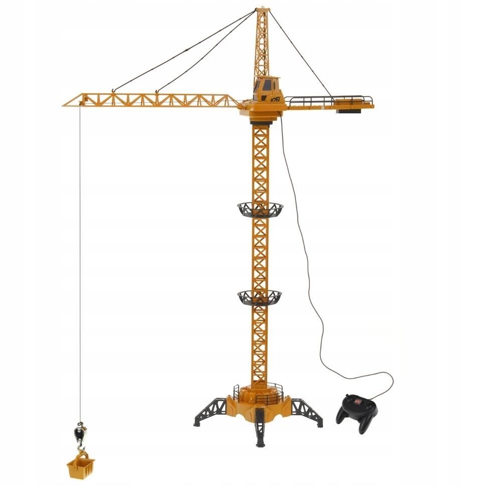 Dźwig Żuraw 130 cm Duży Sterowany Dźwig Pilot RC Marka Nobo Kids