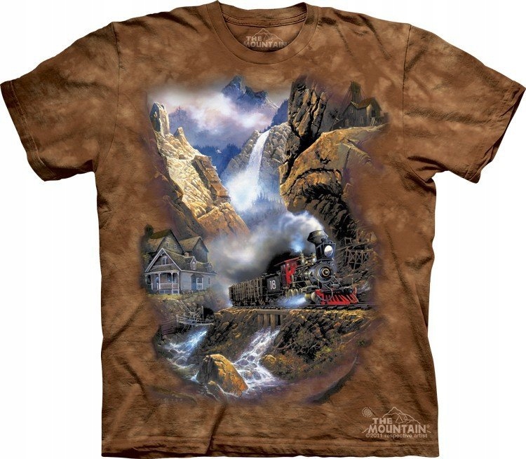 Tričko Vlak Rails to Pandora The Mountain 3XL