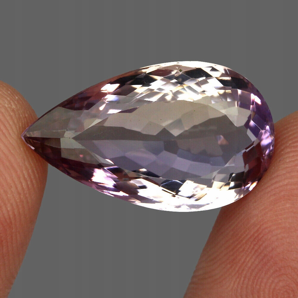 Přírodní kámen ametrin 17.08ct If dvoubarevný