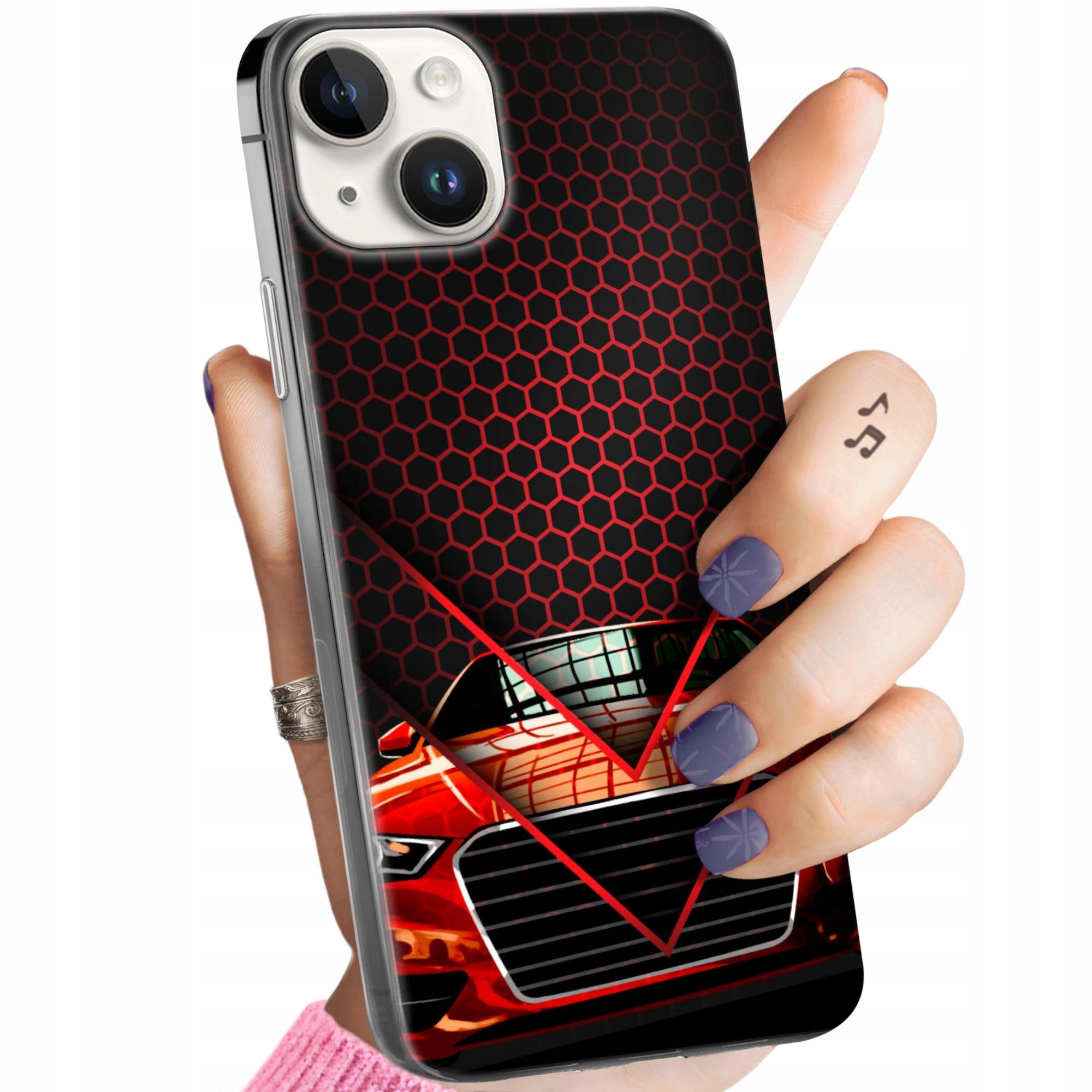 Etui Do Iphone 14 Plus Auto Motor Pojazdy Samochody Obudowa Pokrowiec