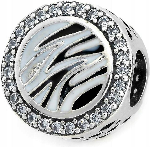 Šperky ze stříbra 925 na provlékací náramek se smaltovaným dárek pro ni