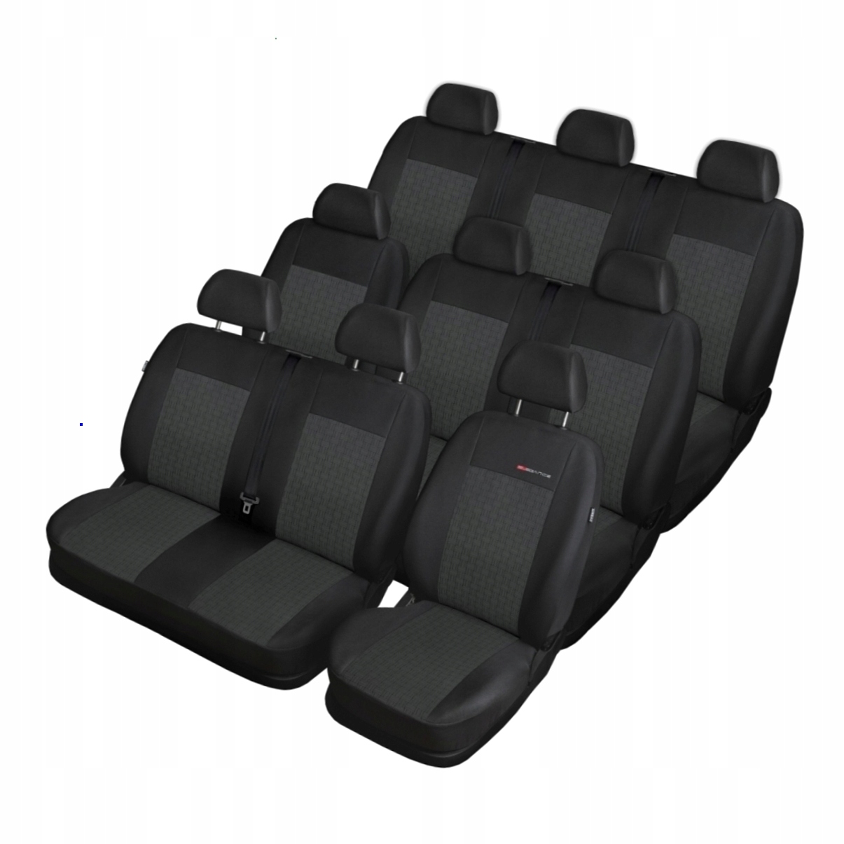 POKROWCE SIEDZENIA Opel Vivaro II BUS 9 os. 2018, EO-0035493