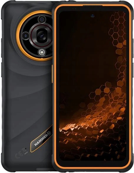 Smartfon Hammer Iron 6 GB / 128 GB 5G pomarańczowy