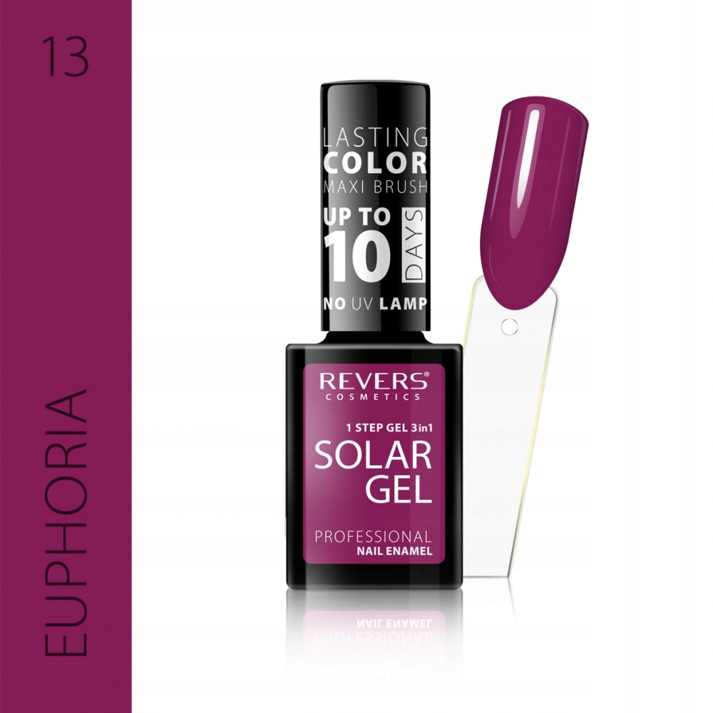 

Lakier do paznokci Solar Gel 12ml efekt hybrydy 13