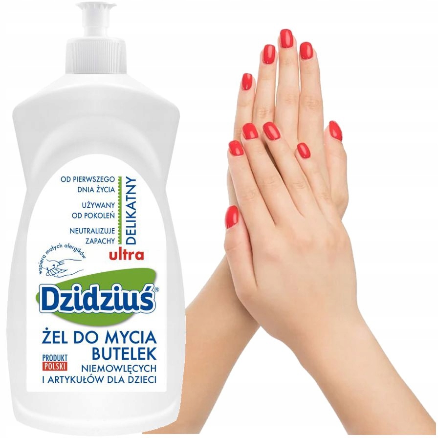 

Dzidziuś Żel Płyn Do Mycia Butelek Smoczków 500 ML