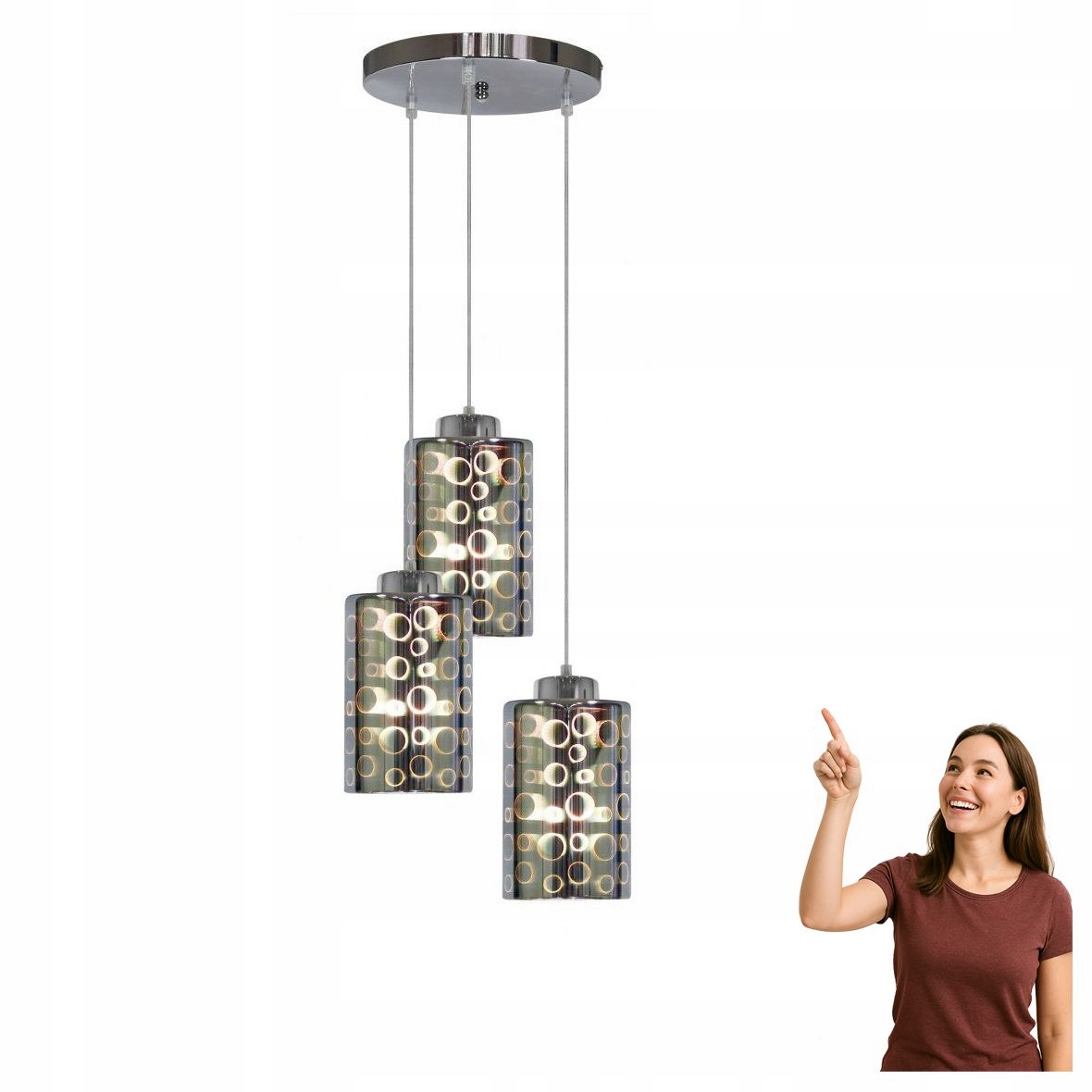 Závesná lampa Nocturno 33-57747 Candellux