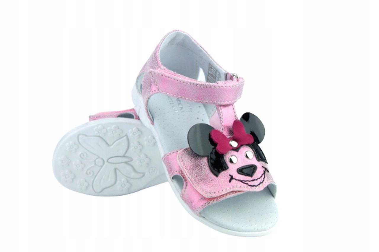 

Buty Dziecięce Sandałki Na Rzepy Wizytowe 27 6700