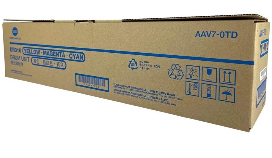 Bubon Konica Minolta DR316 DR-316 Cmy AAV70TD AAV7-0TD C250i C300i C360i