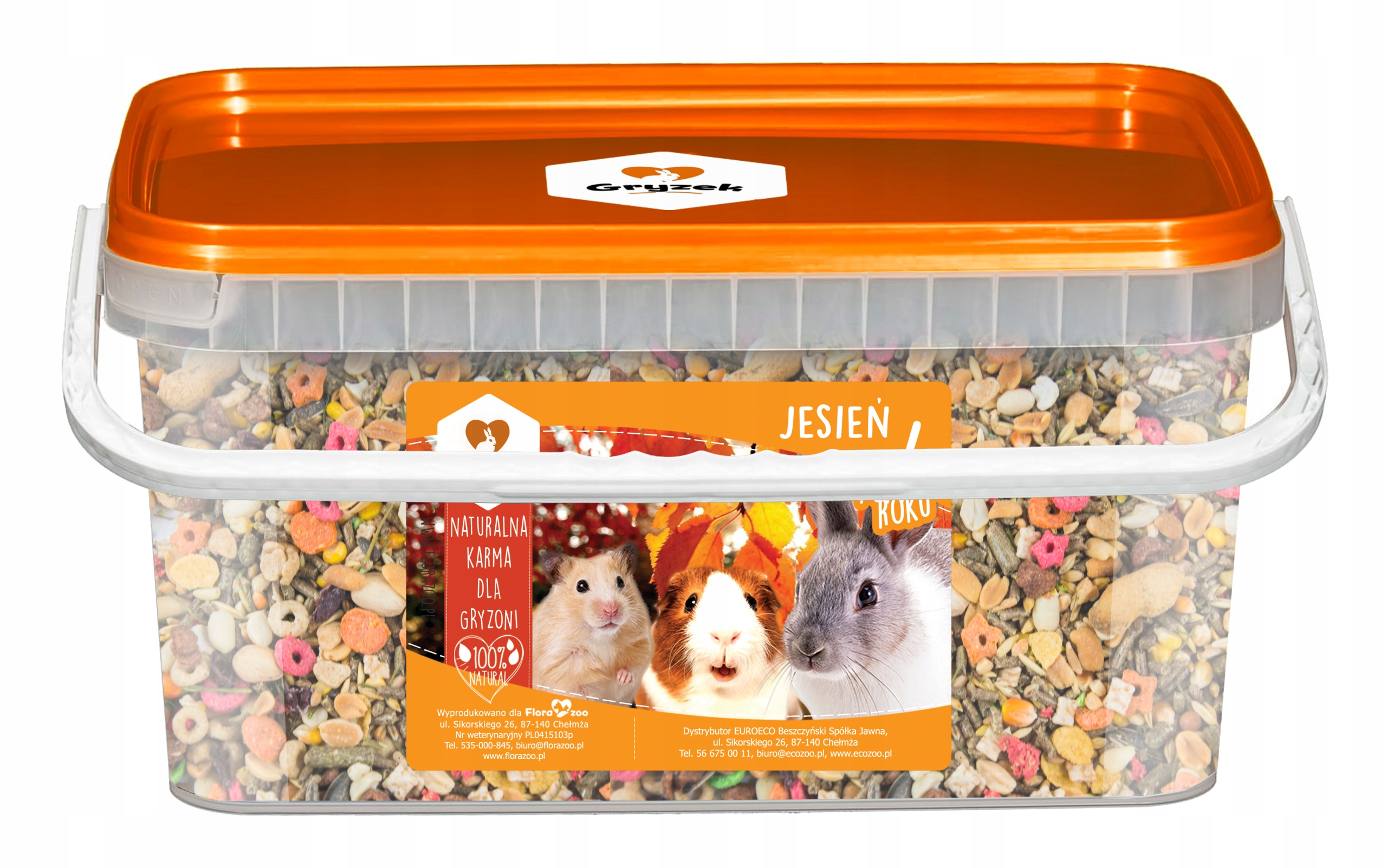 NATURALNY POKARM 4 PORY ROKU DLA KRÓLIKA GRYZONI Marka Gryzek