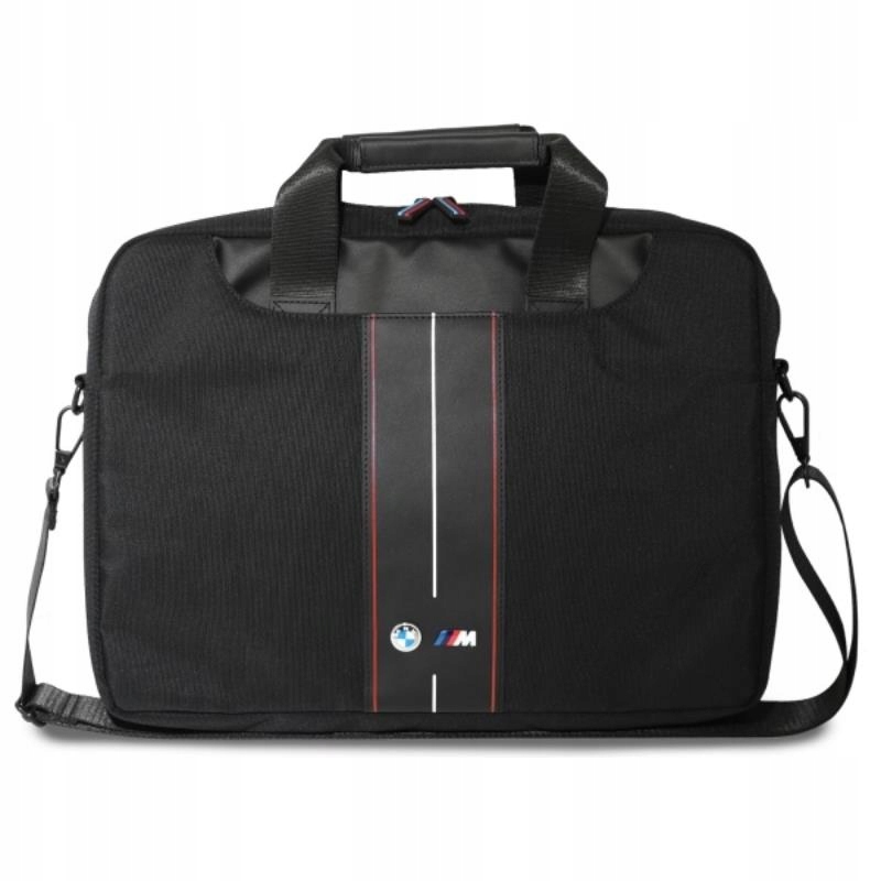 Bmw Nylon Red Stripe Taška na notebook 16" (černá)