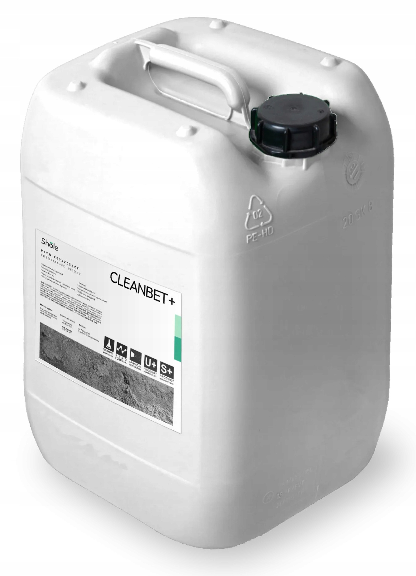 

Środek do czyszczenia szalunków Shole Cleanbet 20l