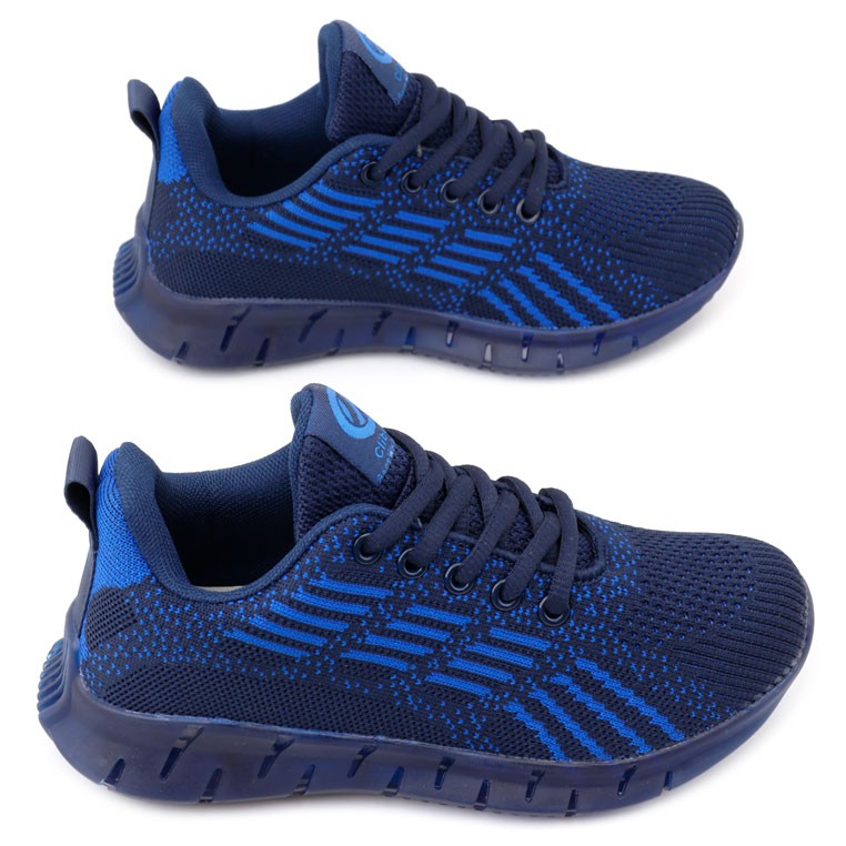 

Buty sportowe dziecięce granatowe wygodne lekkie