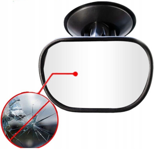 LUSTERKO DO OBSERWACJI DZIECKA W AUCIE PODRÓŻY 360 LUSTRO SAMOCHODU AUTA Stan opakowania oryginalne