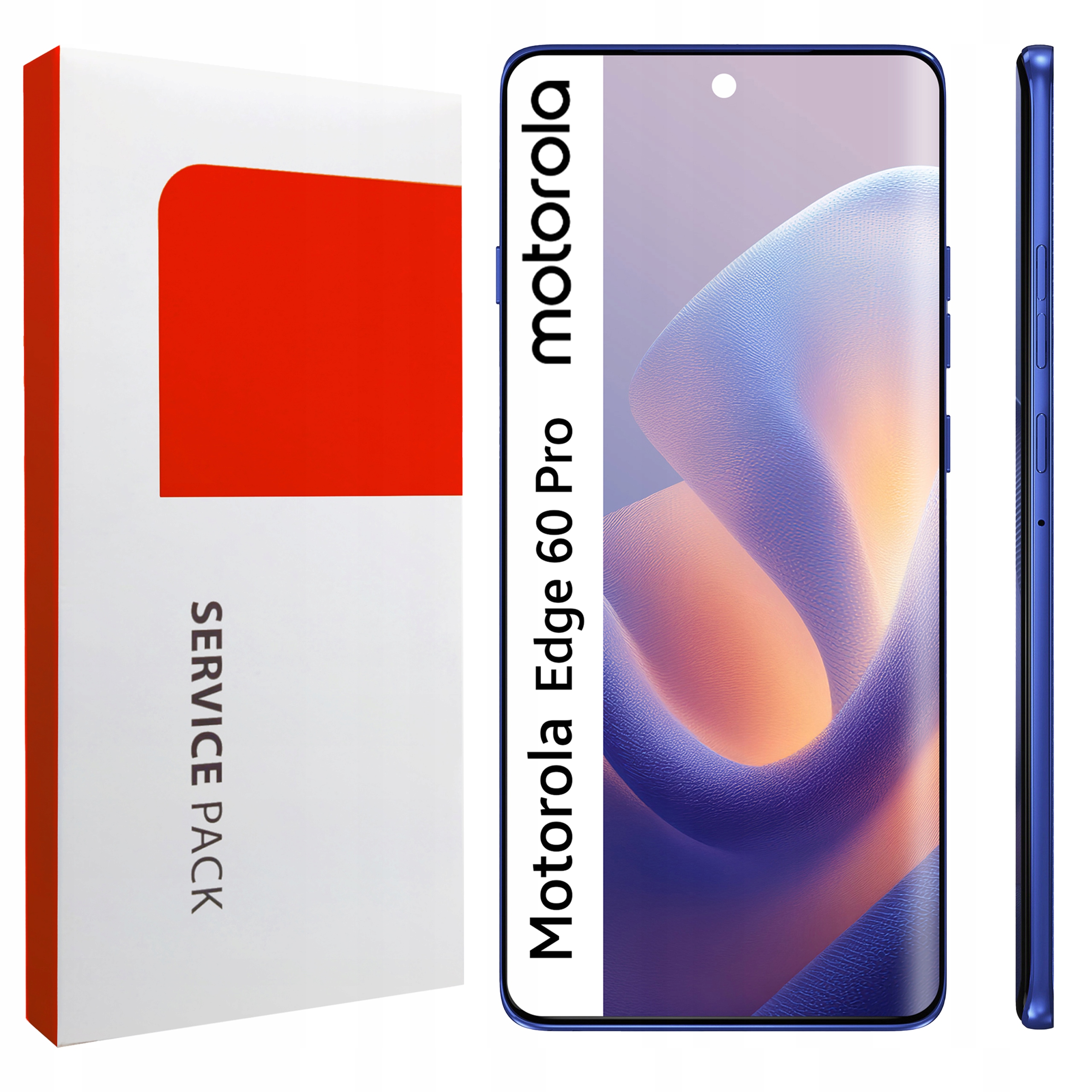 Originál Zila pre Motorola Edge 60 Pro LCD Dotykový displej Rámček Modrý