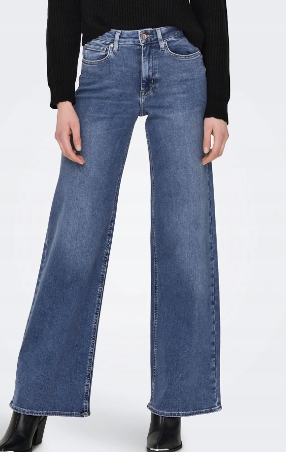 Only Dámské Džínové Kalhoty Modré Jednoduché S/30 6EA