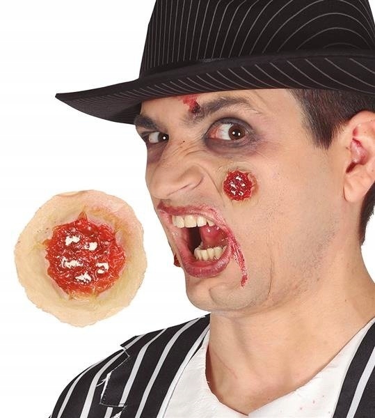 

Rana Lateksowa Postrzałowa Strzał Klej Halloween