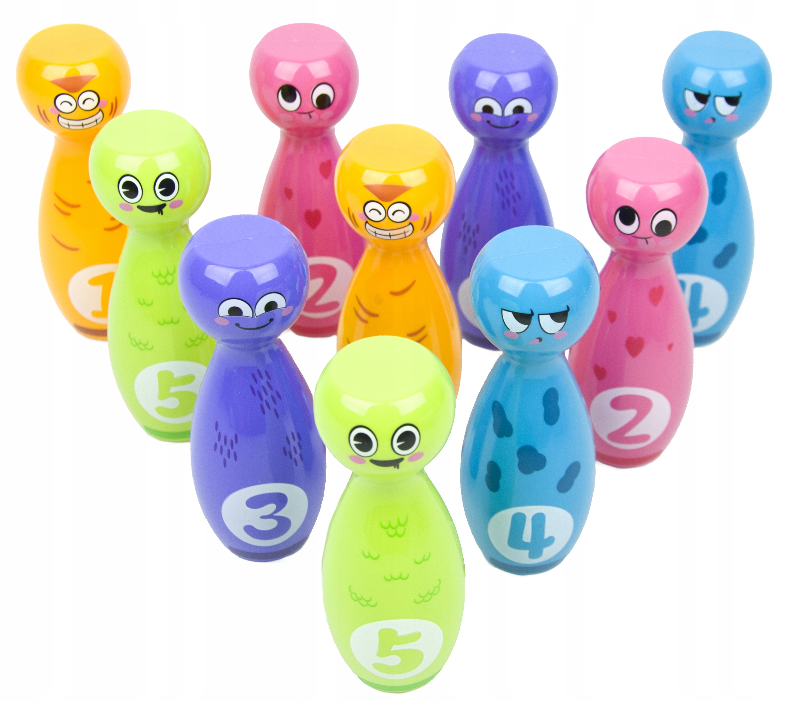 GRA ZRĘCZNOŚCIOWA W KRĘGLE ZESTAW DO GRY W KRĘGLE 10 KRĘGLI 2 KULE BOWLING