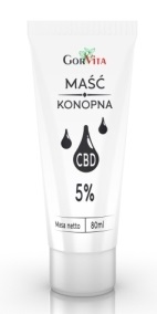 

Gorvita Maść Konopna Cbd 5% 80 ML