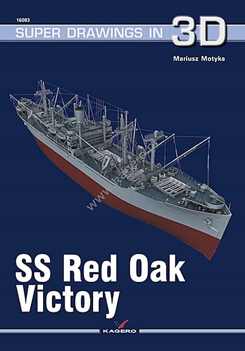 16083-3D Ss Red Oak Victory loď