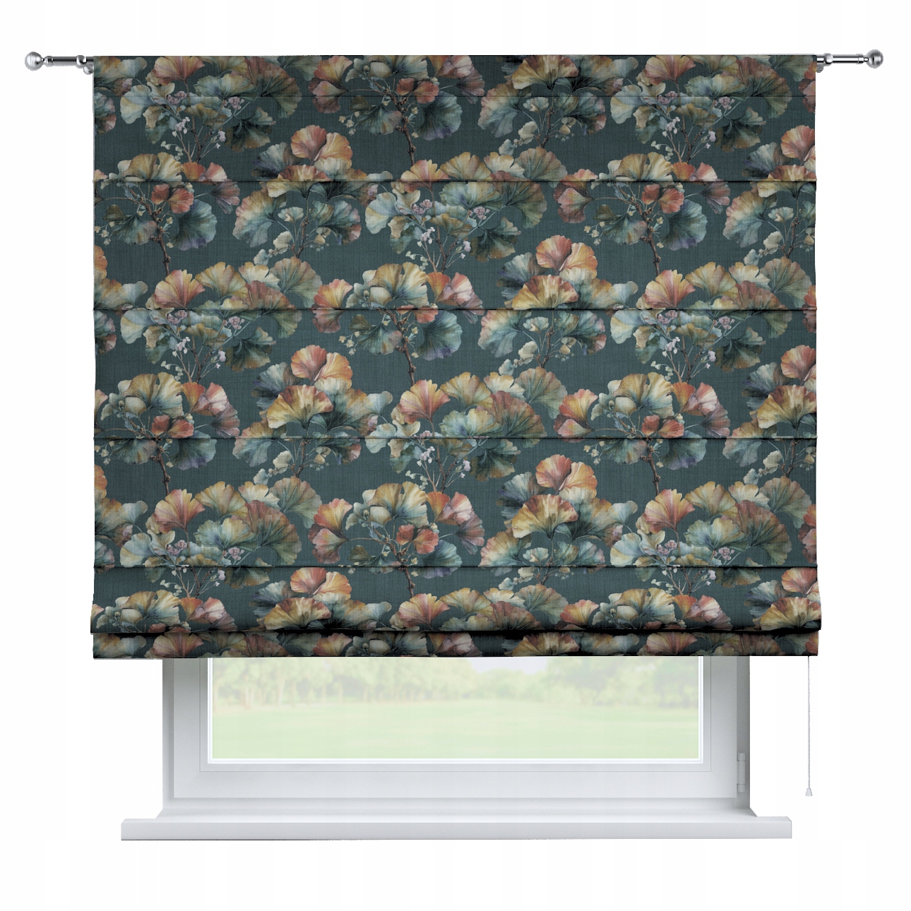 Hotová římská roleta Torino 120 x 150 cm modrá