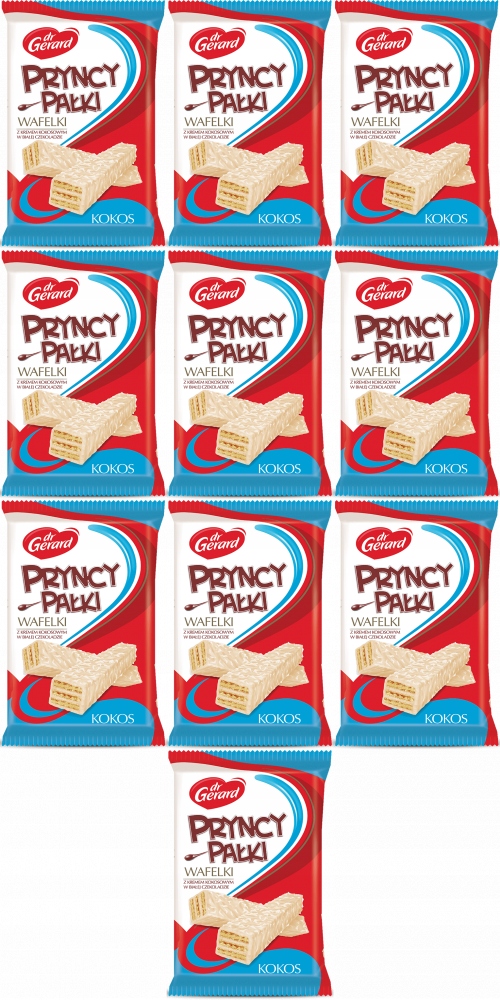 Dr Gerard Wafelki Pryncypałki Kokosowe 200g x10