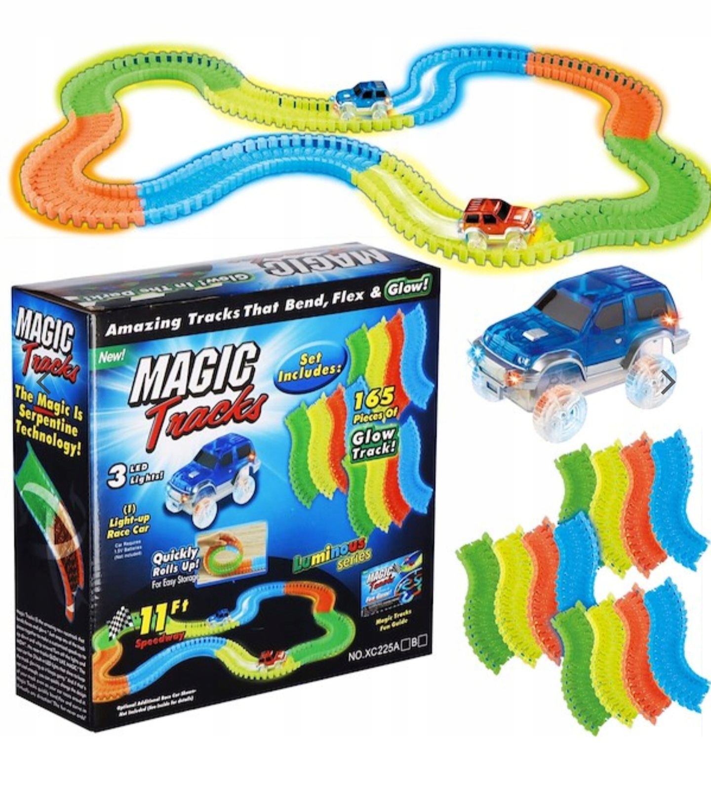 

Auto Tor Samochodowy Świecący 220EL Glow Track