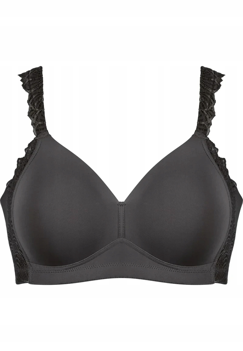 Naturana Vyztužená podprsenka bez kostice 5675 černá 85E