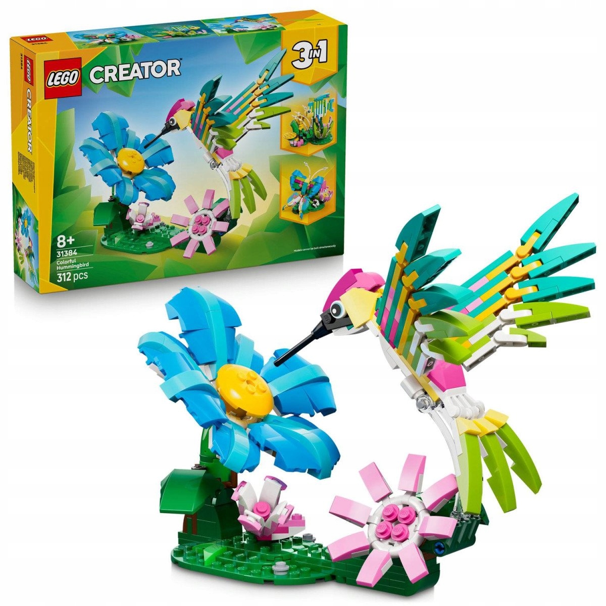 Lego Creator 31384 Divoká zvířata: Barevný ko...