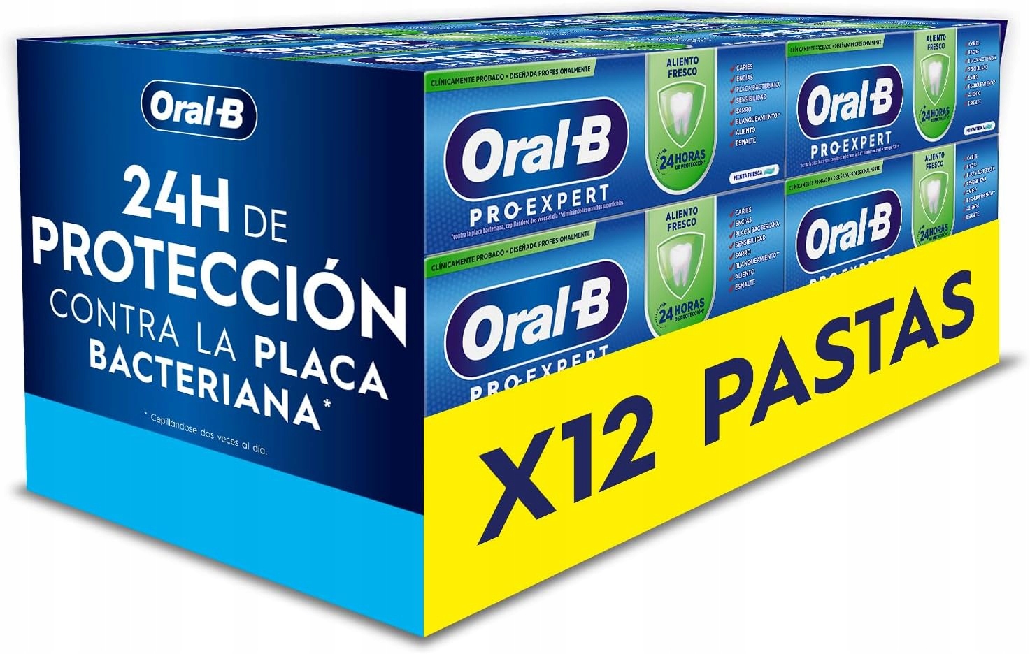 Zestaw 12 Sztuk Oral-b Pro-expert Fresh Breath Pasta Do Zębów 75 ML