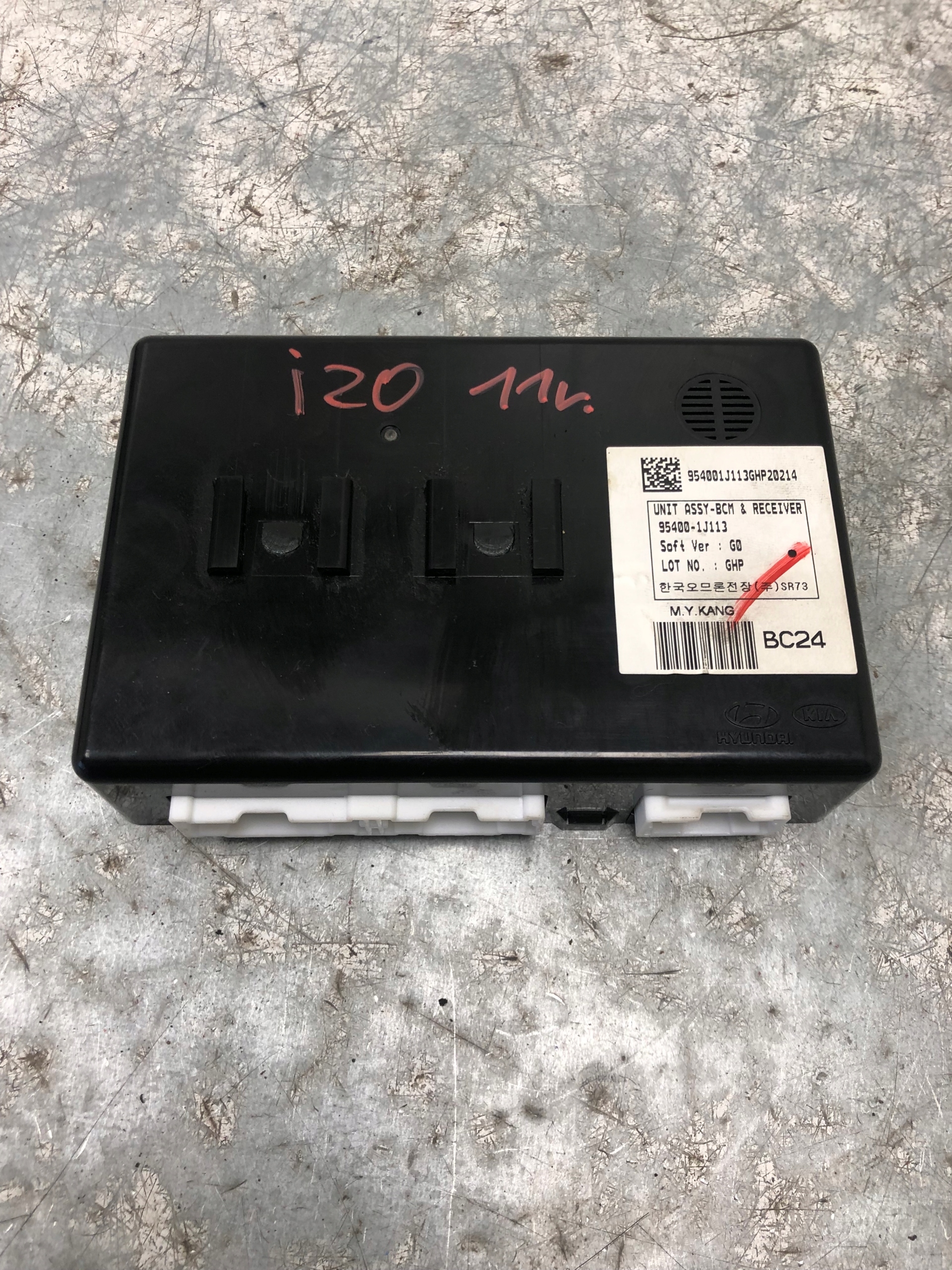 Unité commande confort HYUNDAI I20 95400-1J113