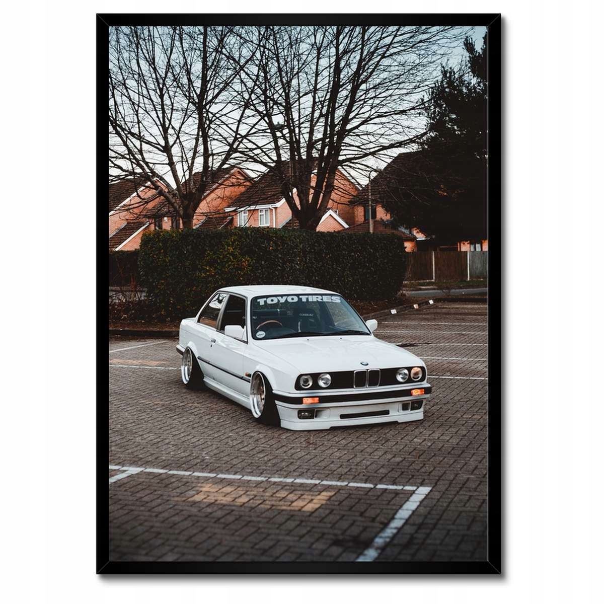 Plakáty v rámu 50x70 Bmw Beemka Auto