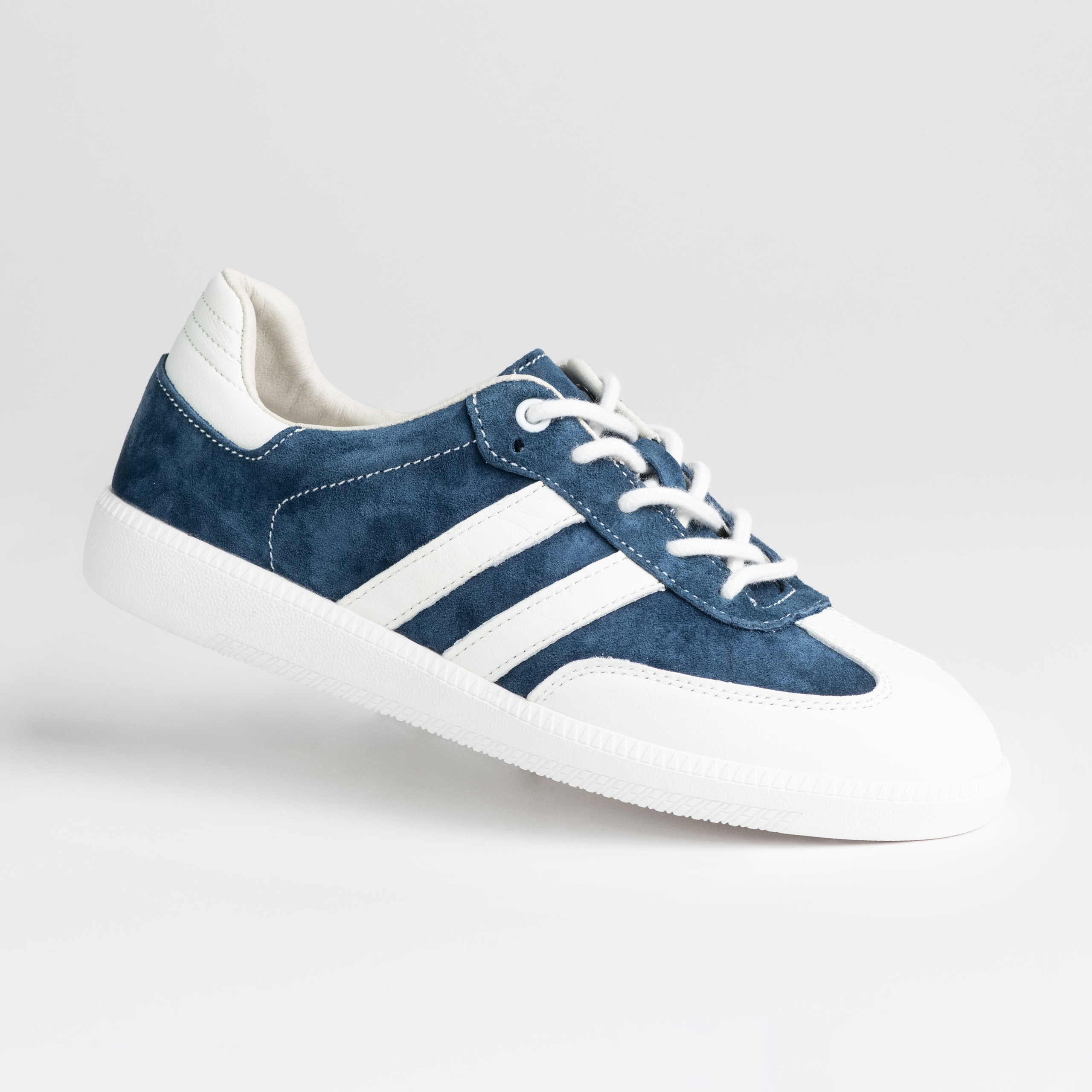 Sportovní dámská obuv z přírodní kůže Goodin GD-XF-163 modrá 36