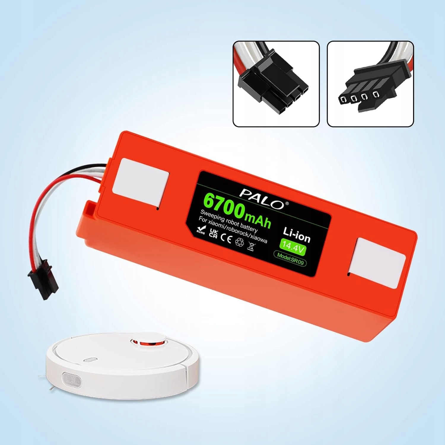 AKUMULATOR BATERIA DO ODKURZACZY XIAOMI MIJIA ROBOROCK 6700 MAH 14.4V PALO Producent Energo