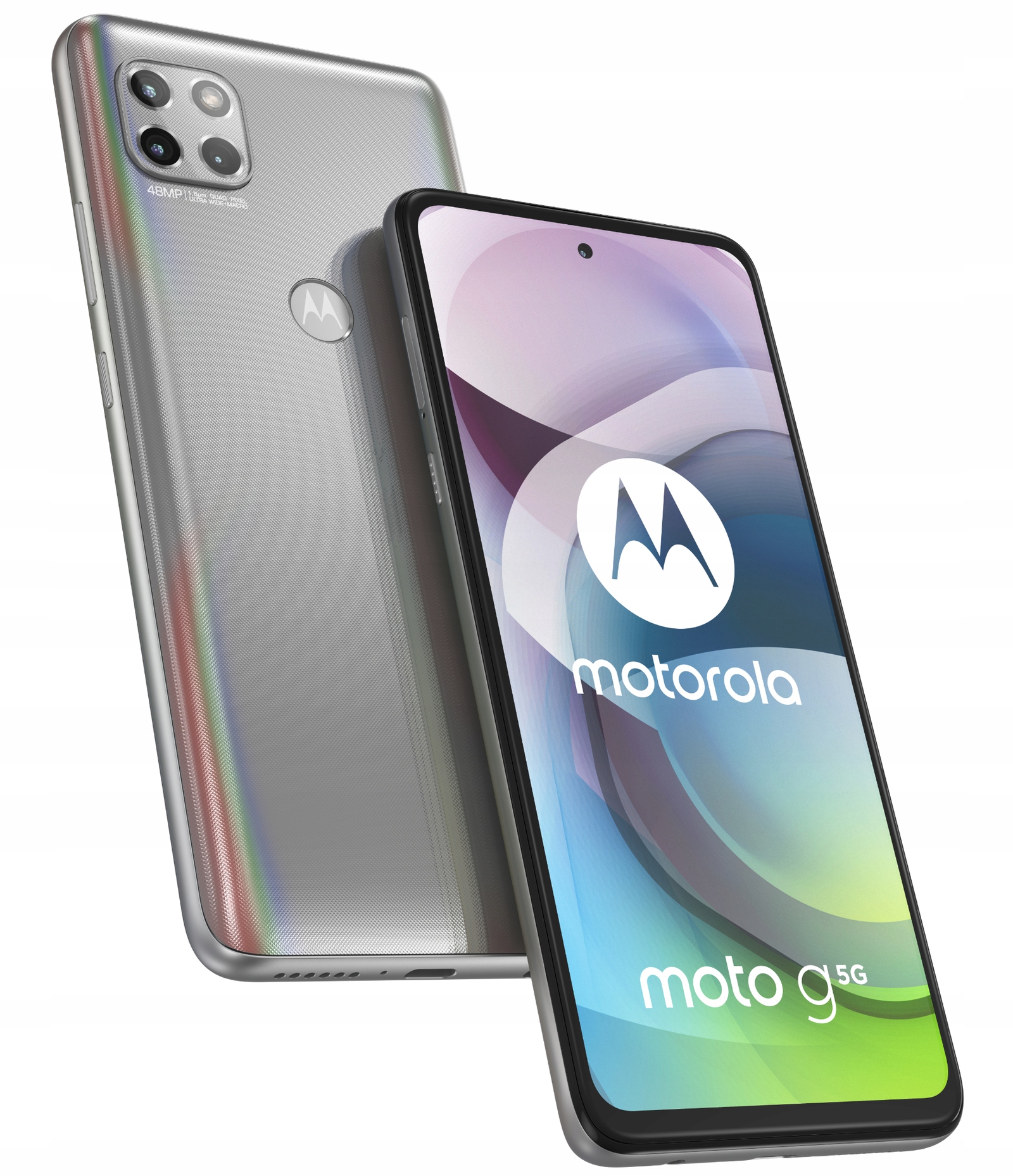 Smartfon Motorola Moto G 5G 4 GB / 64 GB 5G srebrny NOWY 23% VAT